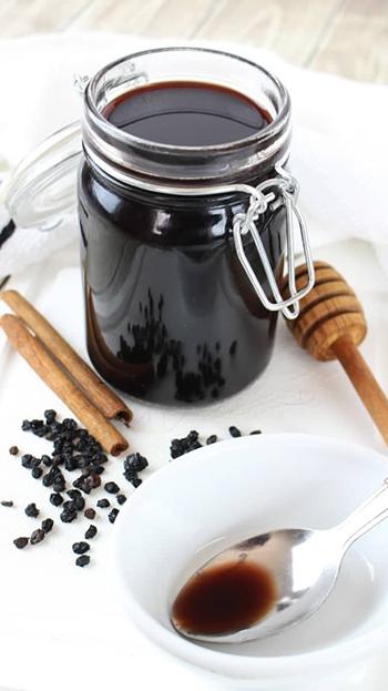 How to Treat an Asthma Attack Naturally - Elderberry syrup