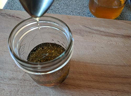 How To Infuse Honey with Elderberry 4