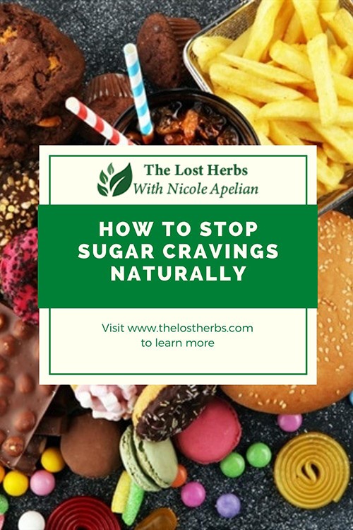 How to Stop Sugar Cravings Naturally Pin