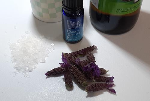 Lavender Recipe - Ingredients