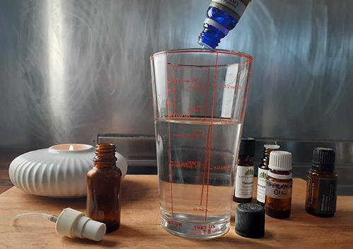 DIY Bug-Off Spray - Step 1 Lavander Oil