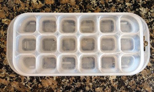 How to Make Herbal Ice Cubes - Step 3