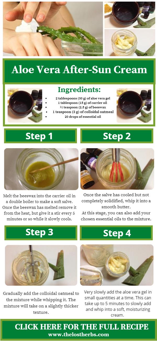 Aloe Vera AfterSun Cream The Lost Herbs