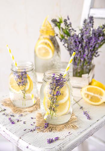 Medicinal Foods - 10 Recipes to Bring Lasting Health - Lavender Lemonade