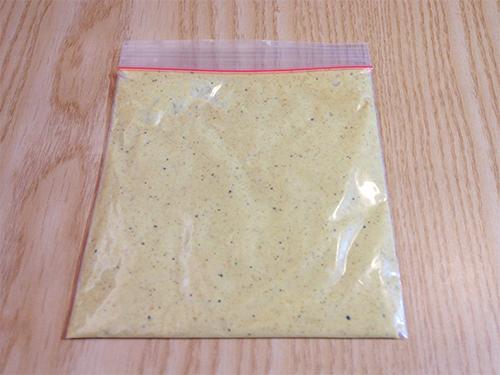 DIY Medicinal Mustard Plaster - Ziplock