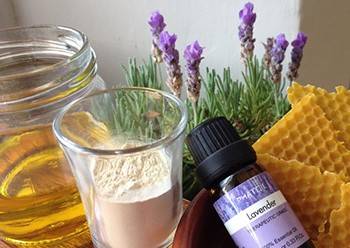 How To Make A Whipped Lavender Cream - Ingredients