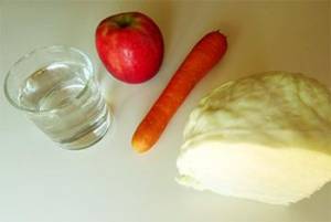 How To Make Fresh Cabbage Juice - Ingredients