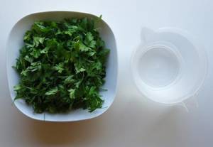 DIY chlorophyll extract - Ingredients