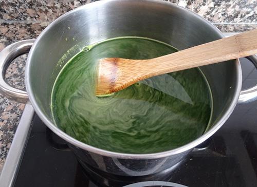 DIY chlorophyll extract - Step 6