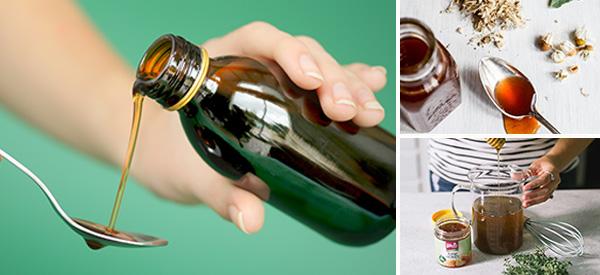 DIY Herbal Throat Syrup