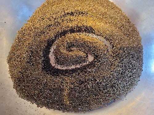 Amaranth Seed Harvest - Step 3