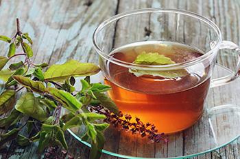 Best Herbs and Foods to Fight Adrenal Fatigue - Holy Basil Tea