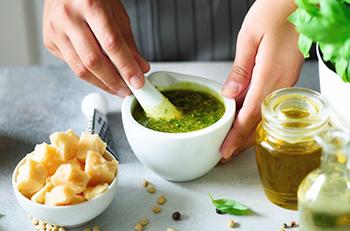 Foods and Herbs For Heavy Metal Detox - Basil Pesto