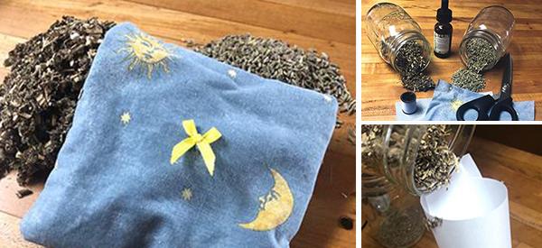 Mugwort Pillow for Insomnia and Anxiety - Cover