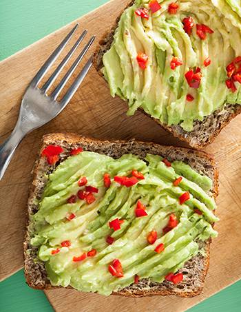 What happens if you eat Chili Peppers for Breakfast - Avocado Toast