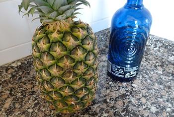 DIY Painkilling Extract from a Pineapple - Ingredients