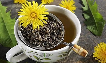 10. Dandelion Dried tea