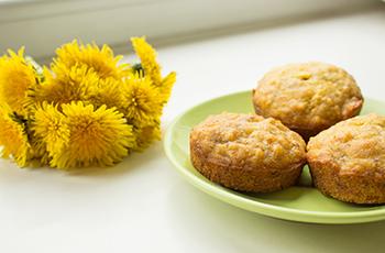 27. Dandelion Muffins