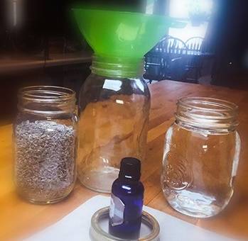 Lavender Vinegar-all tools