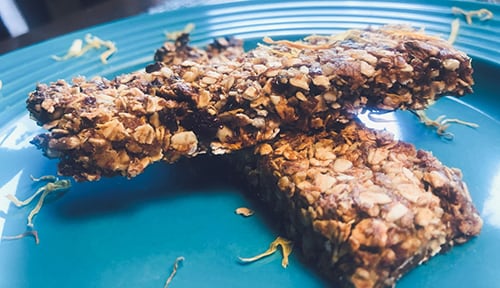 Homemade Fat-Burning Bars with Calendula- finished bars