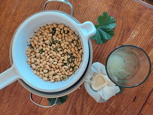 Cleanse Your Bowels With These 2 Ingredients- straining the water