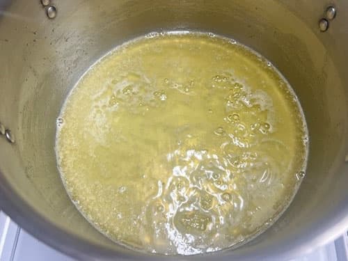 Cranberry- bring water and sugar to a boil
