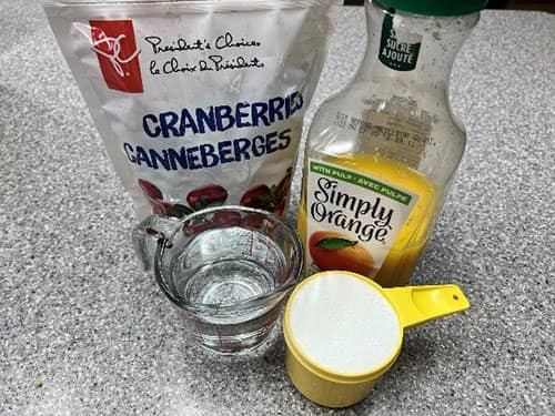 Cranberry- ingredients