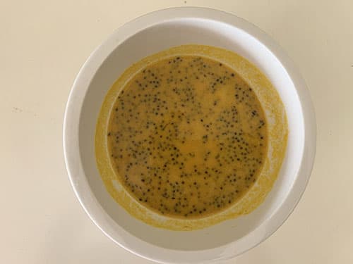 Mustard- adding water
