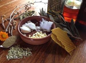 Beat Dry Winter Skin with This Homemade Salve- ingredients