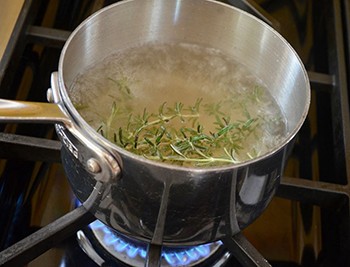 Cold and Flu Cheat Sheet- Rosemary Steam