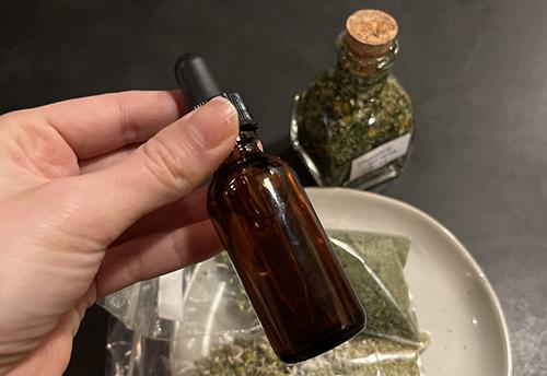 How To Make A First-Aid Tincture - Bottle the tincture
