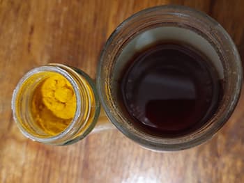 The Natural Booster Turmeric and Honey- turmeric and honey