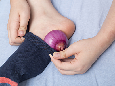 Why Put Onions in Your Socks Before Sleeping