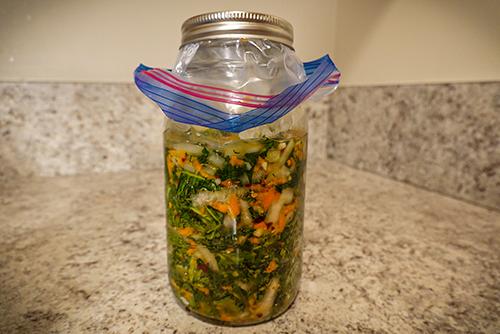 DIY Fermented Kale for Blood Pressure - ferment