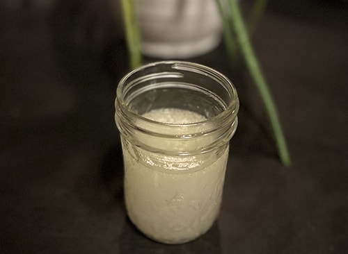 DIY Natural Healing Gel- finished healing gel