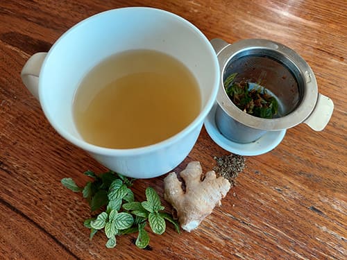 What To Do At Home After Food Poisoning- tea