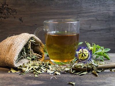 Drink A Cup of This Every Night For Better Sleep- preparing passionflower tea