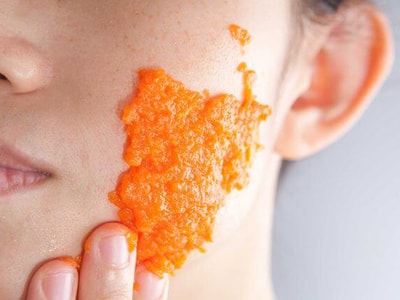 Dont throw away carrot peels Do This Instead- carrot face mask