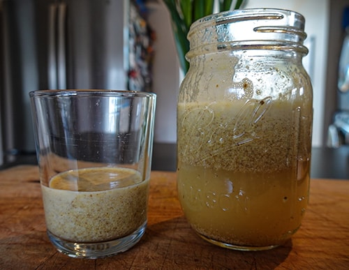 Gut Health Morning Shots- blended ingredients