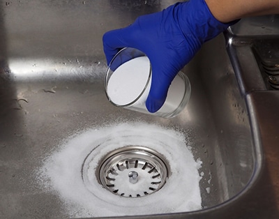 Lemon + Baking Soda - unclogging sink