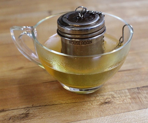 Try A 2 Week Liver Cleanse with This Homemade Potion- place the tea ball in a small cup