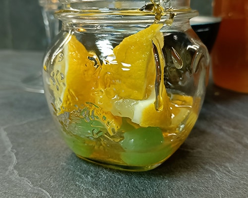 Cowboy Cough Syrup with Whiskey- add honey