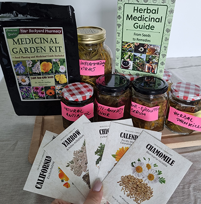 Get Your Medicinal Garden Kit - Last 30 Packs Left -