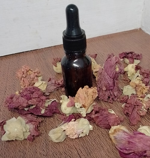 Violet Oil Nose Drops for Deep Sleep - store in dropper bottle