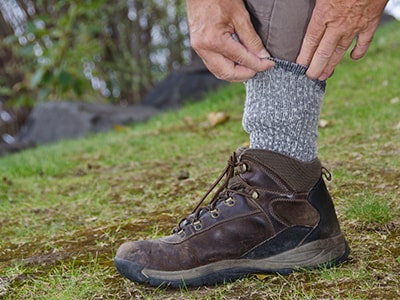 What To Do Immediately After A Tick Bite - tucking socks in pants