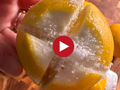 This is Why You Should Put Salt Into a Lemon