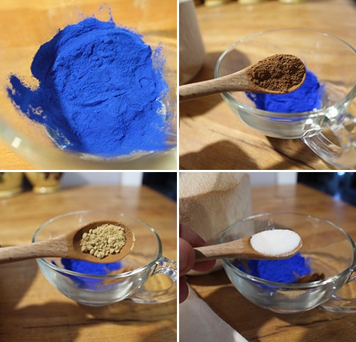 Blue Milk - add all the ingredients