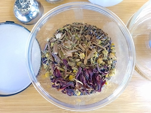10 Ingenious Remedies for ADHD - put herbs in jar