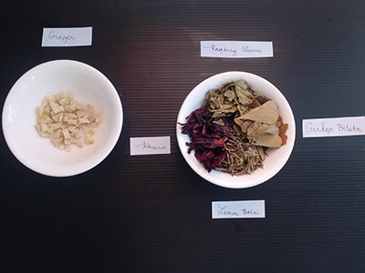Moon Tea - ingredients