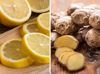10 Herbs You Should Always Take Together-lemon and ginger